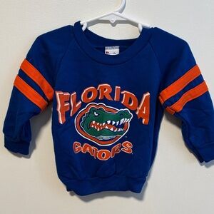 Kids Florida Gators Blue and Orange Sweatshirt